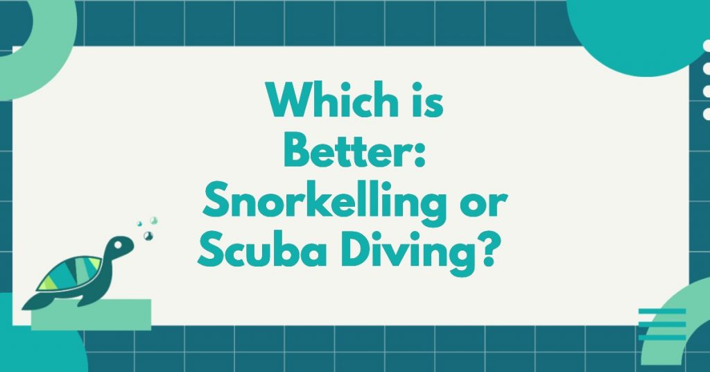 Which Is Better Snorkelling Or Scuba Diving?