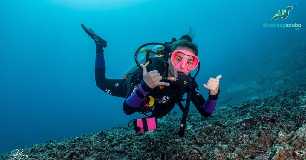 Bethany Nyquist Dive master underwater photographer divedeepscuba.com